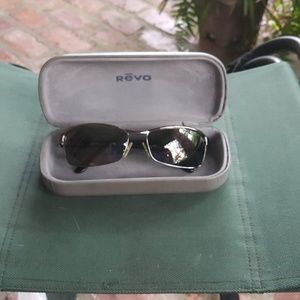 Vintage Revo Blue Mirror H20 Sunglasses